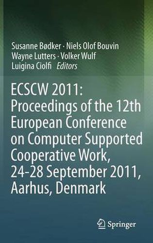 Cover image for ECSCW 2011: Proceedings of the 12th European Conference on Computer Supported Cooperative Work, 24-28 September 2011, Aarhus Denmark