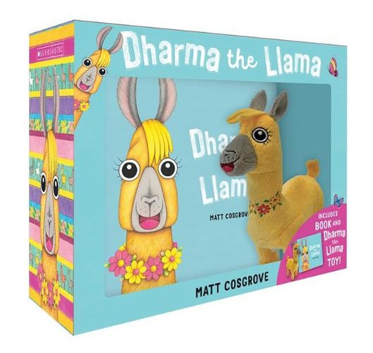 Cover image for Dharma the Llama Mini Boxed Set with Plush