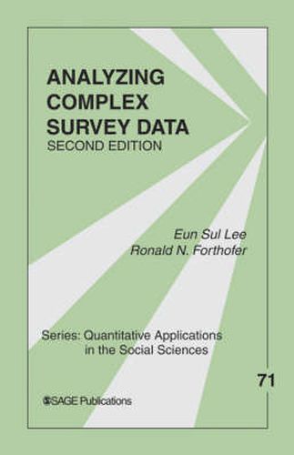 Cover image for Analyzing Complex Survey Data