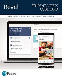 Cover image for Revel for Exploring Child Development -- Access Card
