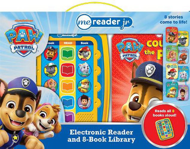 Cover image for Nickelodeon PAW Patrol: Me Reader Jr Electronic Reader and 8-Book Library Sound Book Set: Me Reader Jr: Electronic Reader and 8-Book Library