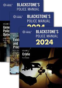 Cover image for Blackstone's Police Manuals Three Volume Set 2024