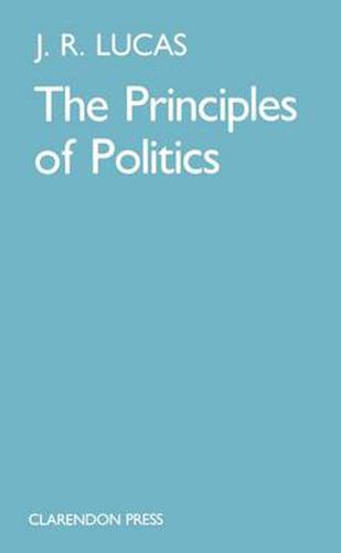 Cover image for The Principles of Politics