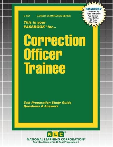 Cover image for Correction Officer Trainee