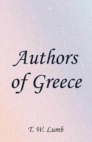 Cover image for Authors of Greece