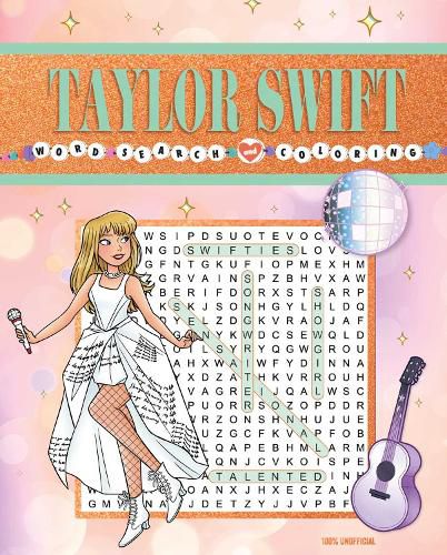 Cover image for Taylor Swift Word Search and Coloring