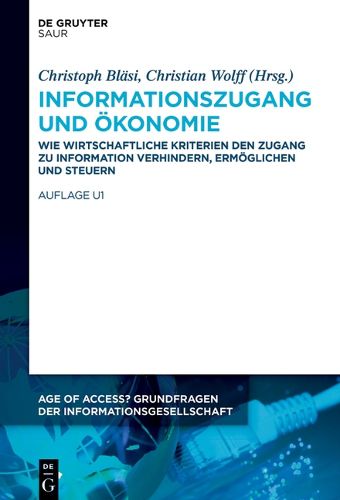 Cover image for Informationszugang Und OEkonomie