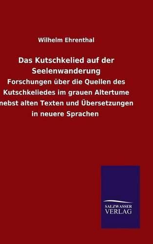 Cover image for Das Kutschkelied auf der Seelenwanderung