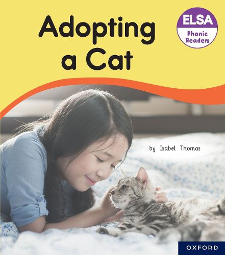 Cover image for ELSA Phonic Readers Adopting A Cat