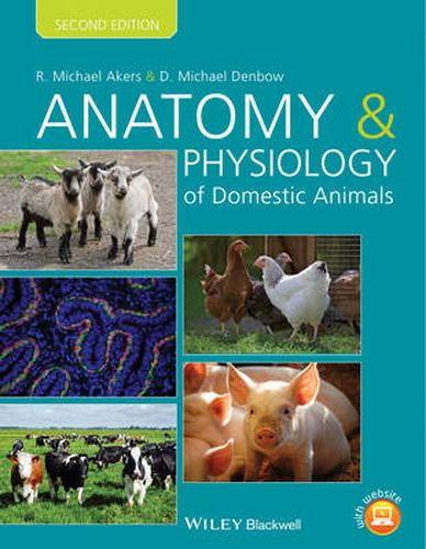 Cover image for Anatomy and Physiology of Domestic Animals, Second  Edition