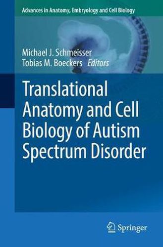 Cover image for Translational Anatomy and Cell Biology of Autism Spectrum Disorder