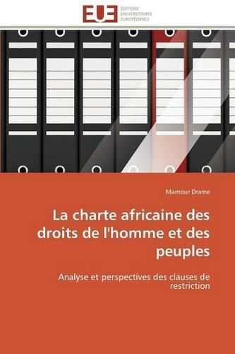 Cover image for La Charte Africaine Des Droits de l'Homme Et Des Peuples