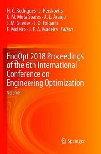 Cover image for EngOpt 2018 Proceedings of the 6th International Conference on Engineering Optimization