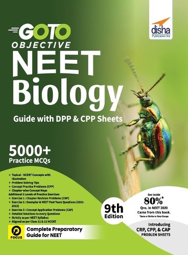 Cover image for Go to Objective Neet Biology Guide with Dpp & Cpp Sheets