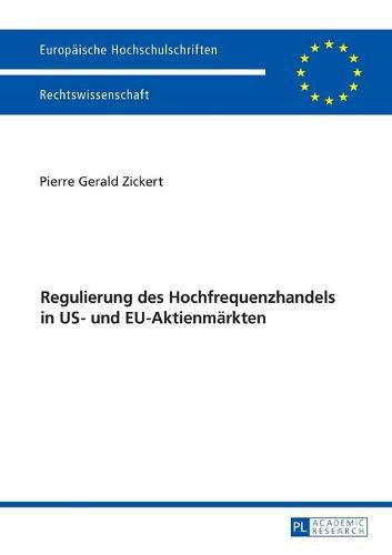 Cover image for Regulierung Des Hochfrequenzhandels in Us- Und Eu-Aktienmaerkten