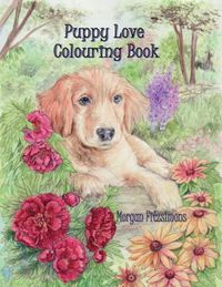 Cover image for Puppy Love Colouring Book