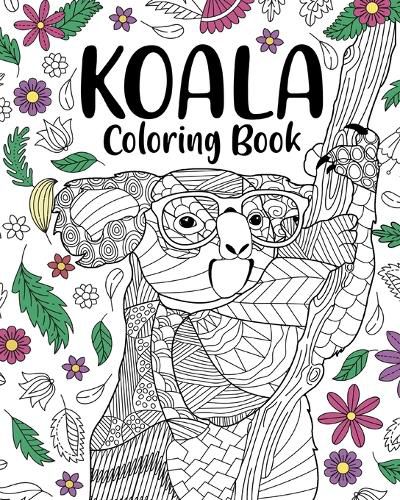 Cover image for Koala Coloring Book