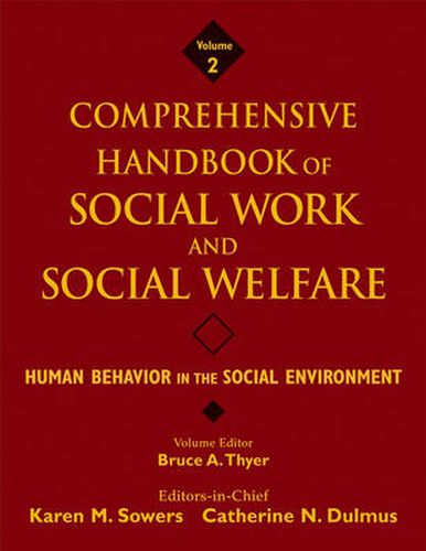 Cover image for Comprehensive Handbook of Social Work and Social Welfare