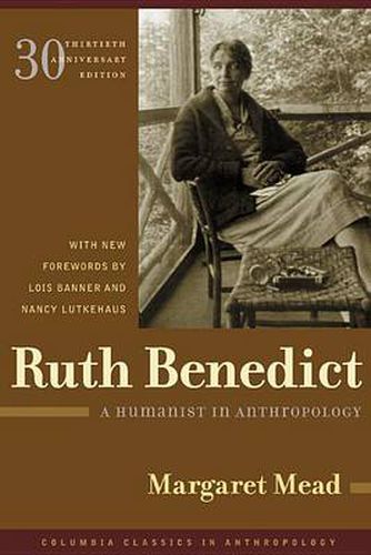 Cover image for Ruth Benedict: A Humanist in Anthropology