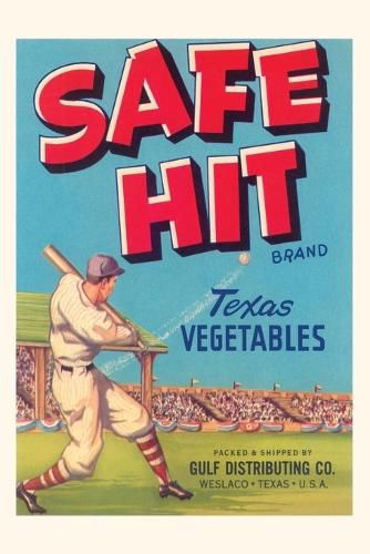 Cover image for Vintage Journal Safe Hit Vegetable Crate Label