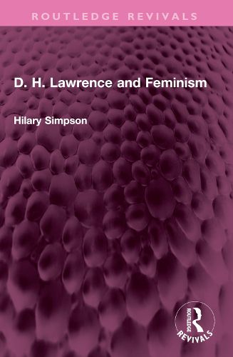 Cover image for D. H. Lawrence and Feminism