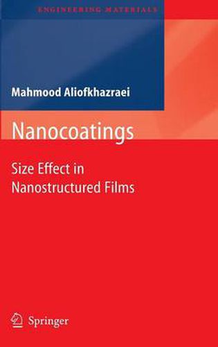 Cover image for Nanocoatings: Size Effect in Nanostructured Films