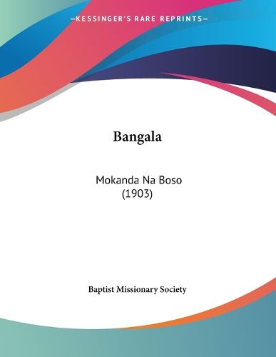 Cover image for Bangala: Mokanda Na Boso (1903)