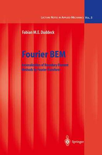 Cover image for Fourier BEM: Generalization of Boundary Element Methods by Fourier Transform