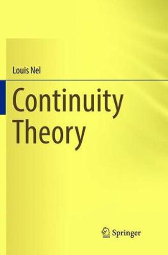 Cover image for Continuity Theory