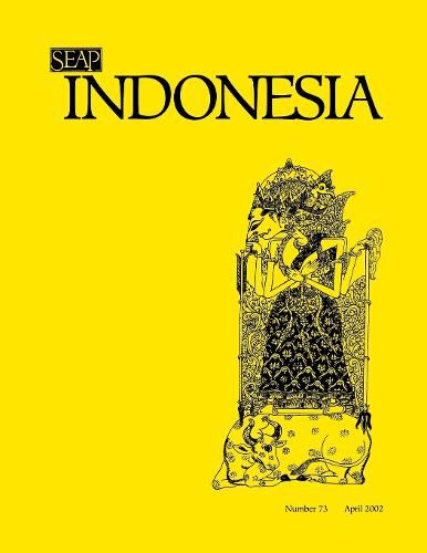 Cover image for Indonesia Journal: October 2001