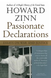 Cover image for Passionate Declarations: Essays on War and Justice