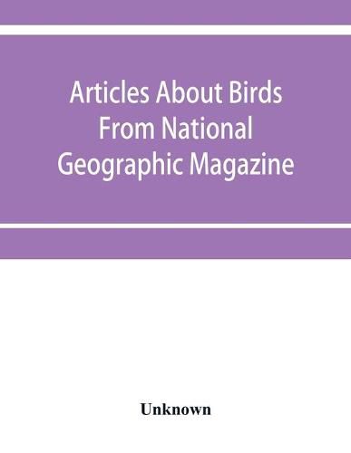 Cover image for Articles about birds from National geographic magazine