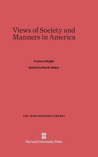 Views of Society and Manners in America