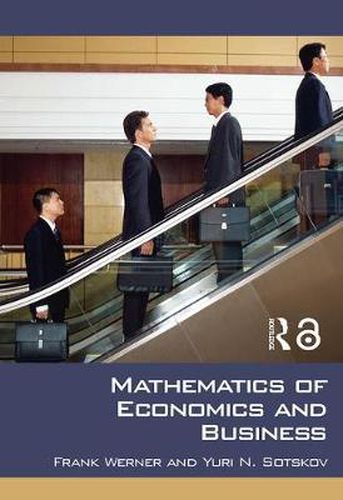 Cover image for Mathematics of Economics and Business