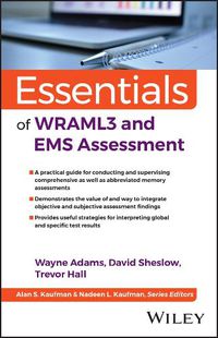 Cover image for Essentials of WRAML3 and EMS Assessment