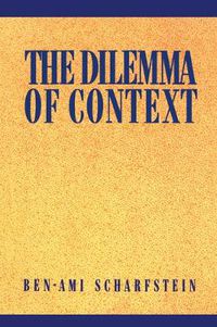 Cover image for The Dilemma of Context