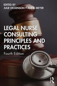 Cover image for Legal Nurse Consulting Principles and Practices