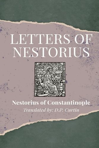 Cover image for Letters of Nestorius