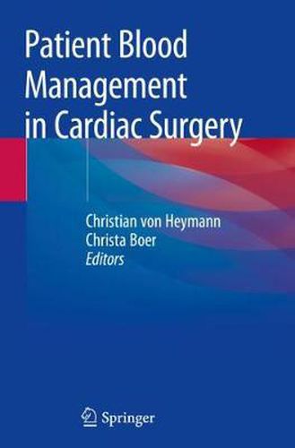 Cover image for Patient Blood Management in Cardiac Surgery