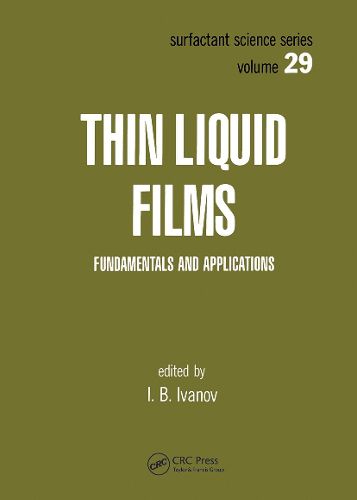 Cover image for Thin Liquid Films