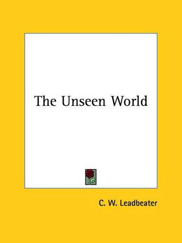 Cover image for The Unseen World