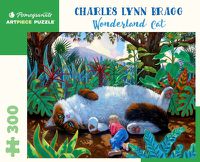 Cover image for Charles Lynn Bragg Wonderland Cat 300 Piece Puzzle