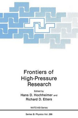 Cover image for Frontiers of High-Pressure Research