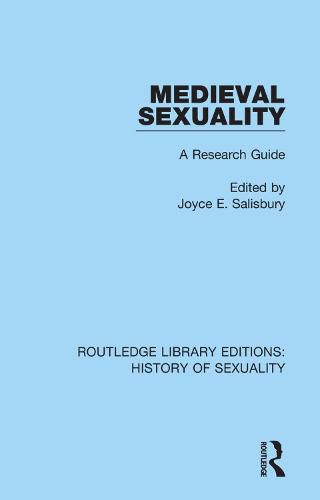 Cover image for Medieval Sexuality: A Research Guide