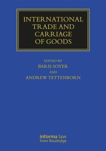 Cover image for International Trade and Carriage of Goods