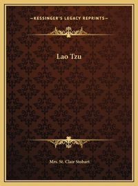 Cover image for Lao Tzu