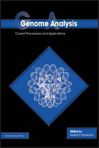 Cover image for Genome Analysis: Current Procedures and Applications