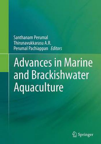 Cover image for Advances in Marine and Brackishwater Aquaculture