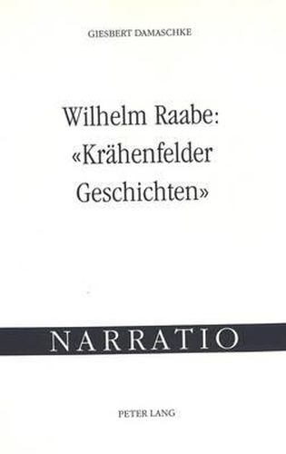 Cover image for Wilhelm Raabe: Kraehenfelder Geschichten