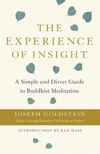 Cover image for The Experience of Insight: A Simple and Direct Guide to Buddhist Meditation